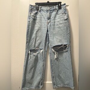 AE Strigid Ripped High-Waisted